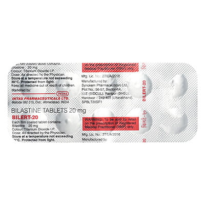 Tab. Bilert 20mg