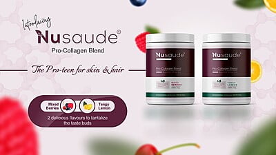 Nusaude Pro-Collagen Blend Mixed Berries 250gm